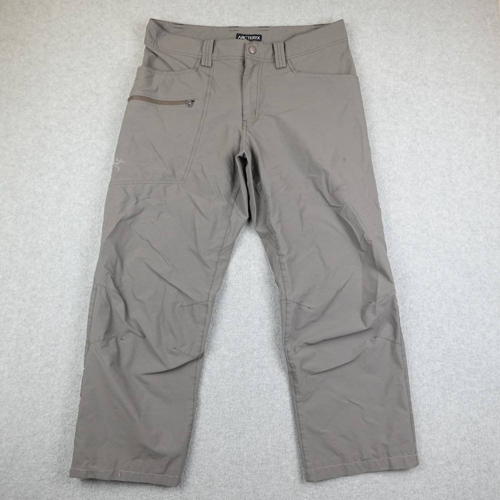 Arc'teryx Pants Men's 32 (ACTUAL 32X25.5) Gray Softshell Hiking Climbing Outdoor